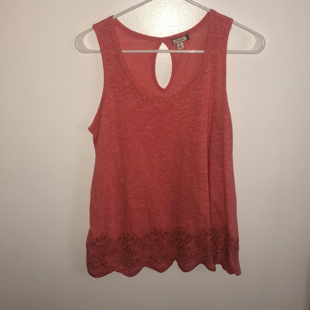 red tank top